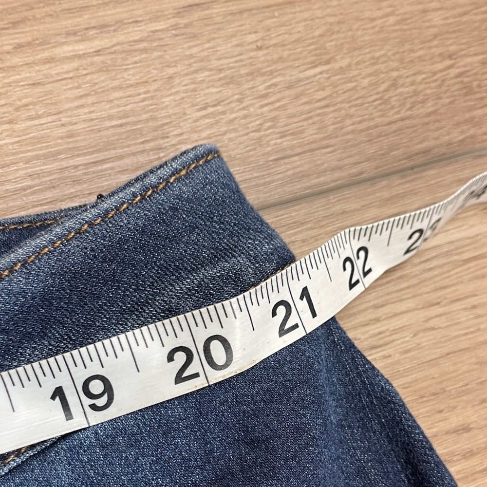 NWT 1822 Ankle Skinny Jeans Size 24W Mid High Rise Dark Wash Denim Stretchy - Picture 7 of 11